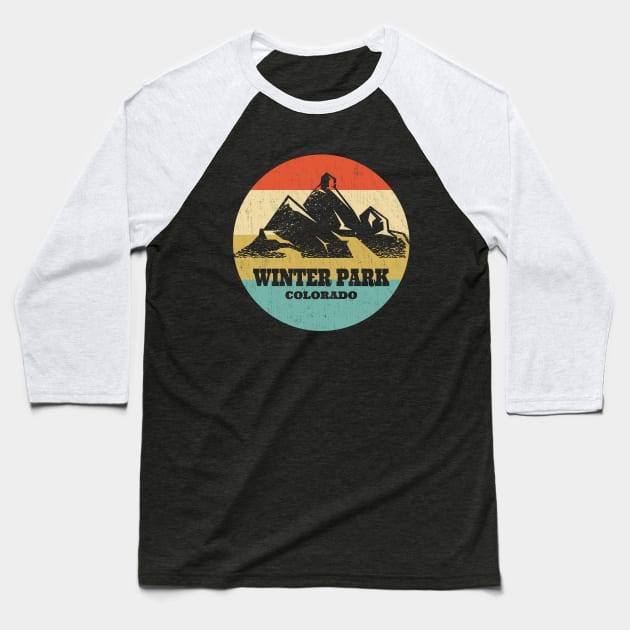 Winter Park Colorado Baseball T-Shirt by Anv2